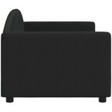  Dnevni krevet crni 80 x 200 cm od tkanine | Eponuda.com