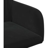 Trpezarijske stolice 2 pcs Baršun Crna 55 x 50 x 84 cm | shoptok.hr