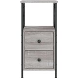  Noćni ormarići 2 kom boja hrasta sonome 34x35 5x70 cm drveni | shoptok.hr