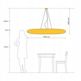  Azzardo AZ0289 - Luster na sajli ACRYLIO 6xT5/40W/230V | Eponuda.com