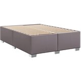 vidaXL Posteljni okvir siv 160x200 cm umetno usnje, (21305649) | Shoptok.si