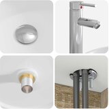  Set ormarića za kupaonicu 3 kom. Hrast sonoma | shoptok.hr