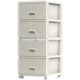 PLASTOFLEX Komodin 4/1 bijeli | Eponuda.ba