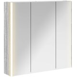  Kupaonski ormar s ogledalom Siva Sonoma 73.5 x 15.5 x 70 cm | shoptok.hr