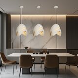 Brilagi Luster na sajli WABI SABI 1xE27/60W/230V prečnik 35 cm bela Slike