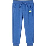 vidaXL Dječji donji dio trenirke plavi prošarani 92 | shoptok.hr