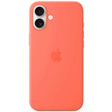 Apple iphone 16 plus silicone case sa magsafe-om – tangerine | Eponuda.com