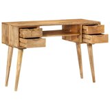  Radni stol s ladicama 110x47x76 cm masivno drvo manga | Eponuda.com