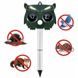  Solarni uređaj za odbijanje životinja s led senzorom pokreta - sovica | Shoptok.si