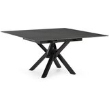Marckeric Raztegljiva jedilna miza z dodatno ploščo s kamnito mizno ploščo 90x150 cm Arlene – | Shoptok.si
