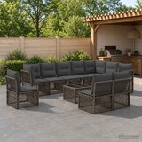  Sjedeća garnitura za vrt 10 kom. poliratan 62 x 62 x 70 cm | shoptok.hr