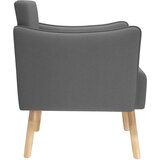  Naglasna stolica Tamnosiva Tkanina | shoptok.hr