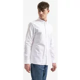 A.P.C. Pamučna košulja Chemise Greg za muškarce, boja: bijela, regular, s klasičnim ovratnikom, COECK.H12499-WHITE