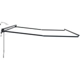  Okvir električne tende s LED-ovima Antracit 5 x 3 m Aluminij | Eponuda.ba