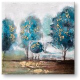  Slike na platnu DREVESA 1-delna XOBCHTR014 (galerija slik LIPA) | Shoptok.si