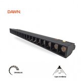 Magnetic SVETILJKA LED02-12W 3000K 30° 48V DC CRNA NEW | Eponuda.com