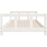  Okvir za dječji krevet bijeli 90 x 200 cm od masivne borovine | shoptok.hr