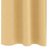 Zavjese za blackout s prstenovima 2 pcs Bež 245 x 140 cm | Eponuda.ba