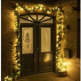  Girlanda zelena, 80 led lampica I 36 crvenihi zlatnih kugla | ePonuda.com
