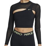 Nike ženski top W NP LS Top Cropped NVTY FB5683-010 Cene'.'