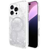 CASE-MATE Ovitek za iPhone 16 Pro MagSafe, antimikroben, bleščeč učinek slapu, Srebrna, (5000189007) | Shoptok.si
