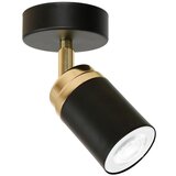 SPOT svetlo RENO 1xGU10/8W/230V crno/zlatno | Eponuda.com