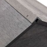 Garaža za kosilnico siva 80x80x70 cm WPC | Shoptok.si