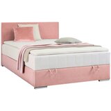 CARRYHOME POSTELJA Z VZMETNICO 90 cm x 200 cm , tekstil roza Cene