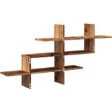  Zidna polica boja staro drvo 124,5x18x60,5 cm konstruirano drvo | Eponuda.com
