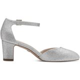 Tamaris Čevlji s peto srebrna | Shoptok.si
