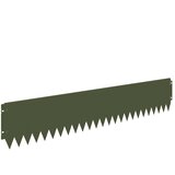  Ograda oko Travnjaka 30 pcs 103 x 20 cm Čelik Maslinastozelena | Eponuda.com