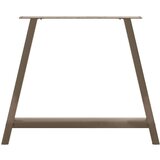  Noge za blagovaonski stol A-oblika 2 kom 100 x (72-73) cm Čelik - Prirodna 100 x (72-73) cm 1 | shoptok.hr