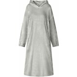 vidaXL Odeja s kapuco Siva s Flanel | Shoptok.si
