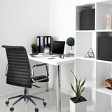 MID.YOU Pisarniški Stol Aspera 10, Črna | Shoptok.si
