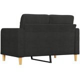  Dvosjed od tkanine crni 120 cm | Eponuda.com