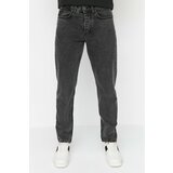 Trendyol Anthracite Men's Straight Fit Jeans cene