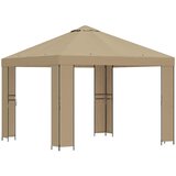 Gazebo 3 x 3 m Bež Poliester i čelik 190 gsm | Eponuda.ba