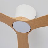  ZEVENTI - LED plafonski ventilator AUREX LED/24W/230V Wi-Fi Tuya bela/hrast + daljinski upravljač | Eponuda.com