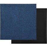  Podne pločice s tepihom 20 kom 5 m² 50 x 50 cm tamnoplave | shoptok.hr