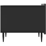  Klubska miza s predalom Črna 49 x 50 x 42 cm Inženirski les, (5000295516) | Shoptok.si
