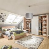 Time OMARA ZA OBLAČILA, bela, barve bukve | Shoptok.si