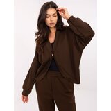 RUE PARIS Set-IT-KMPL-9761.25-dark brown Cene