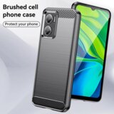Techsuit karbonska silikonska maska za Xiaomi Redmi 10 5G - črna | Shoptok.si