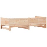  Krevet za povlačenje za dan Smeđa 203,5 x 184 x 56,5 cm | shoptok.hr