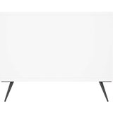  Stolić za kavu bijeli 102 x 50 x 40 cm od konstruiranog drva | shoptok.hr