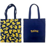Pokemon Pikachu torba z ročajem modre barve La Plume Doree | Shoptok.si