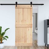  Vrata NARVIK Prirodna 100 x 210 cm Čvrsta borovina | Eponuda.com