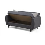  Dvosjed na razvlačenje Alkon 158x86x77cm Tamno siva | Eponuda.ba
