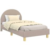  Otroški posteljni okvir z vznožjem Svetlo siva 80 x 160 cm, (5000104685) | Shoptok.si