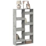  Regal za knjige boja betona 100x33x175 cm konstruirano drvo | shoptok.hr